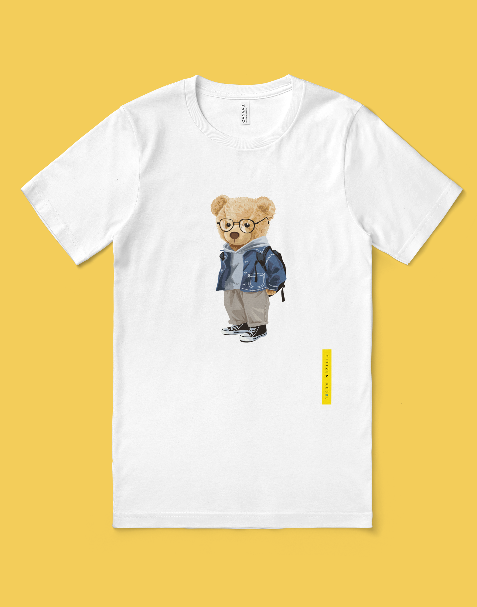 Teddy Bear T-Shirt - Cool Student by Citizen Rebel